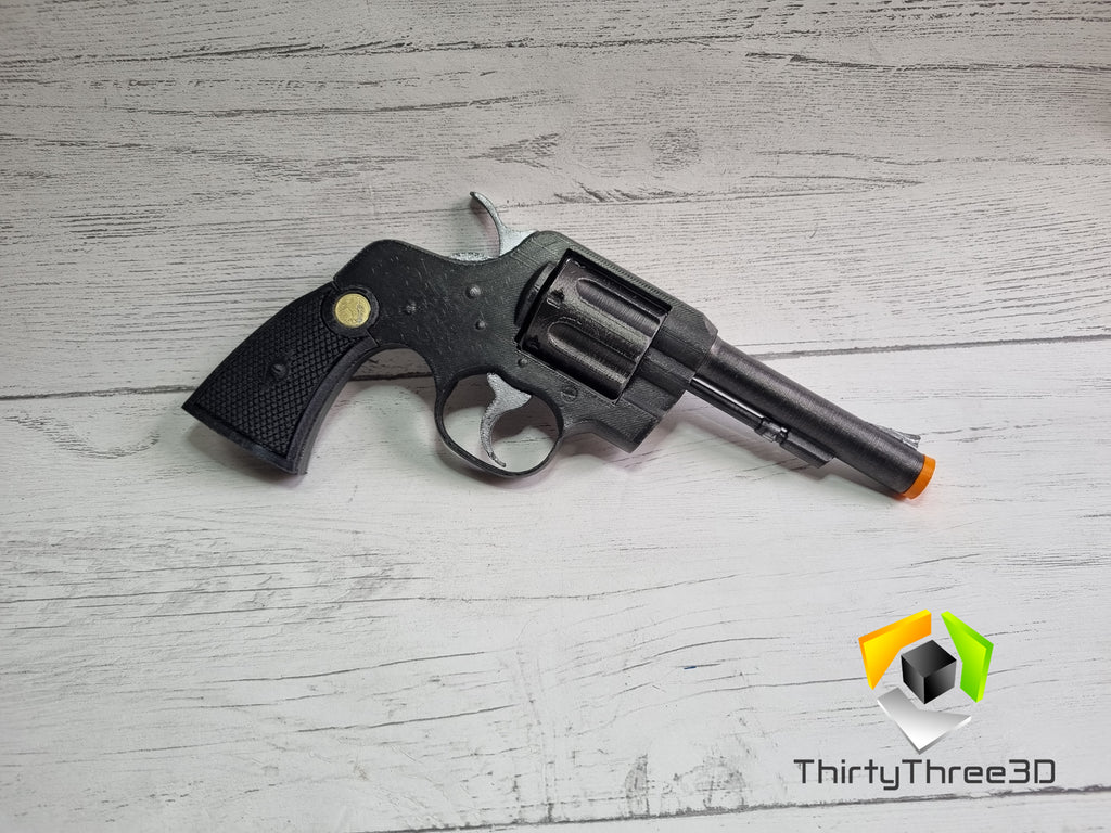 Indiana Jones M1917 Revolver Cosplay Prop Kit – Screen-Accurate 3D Print