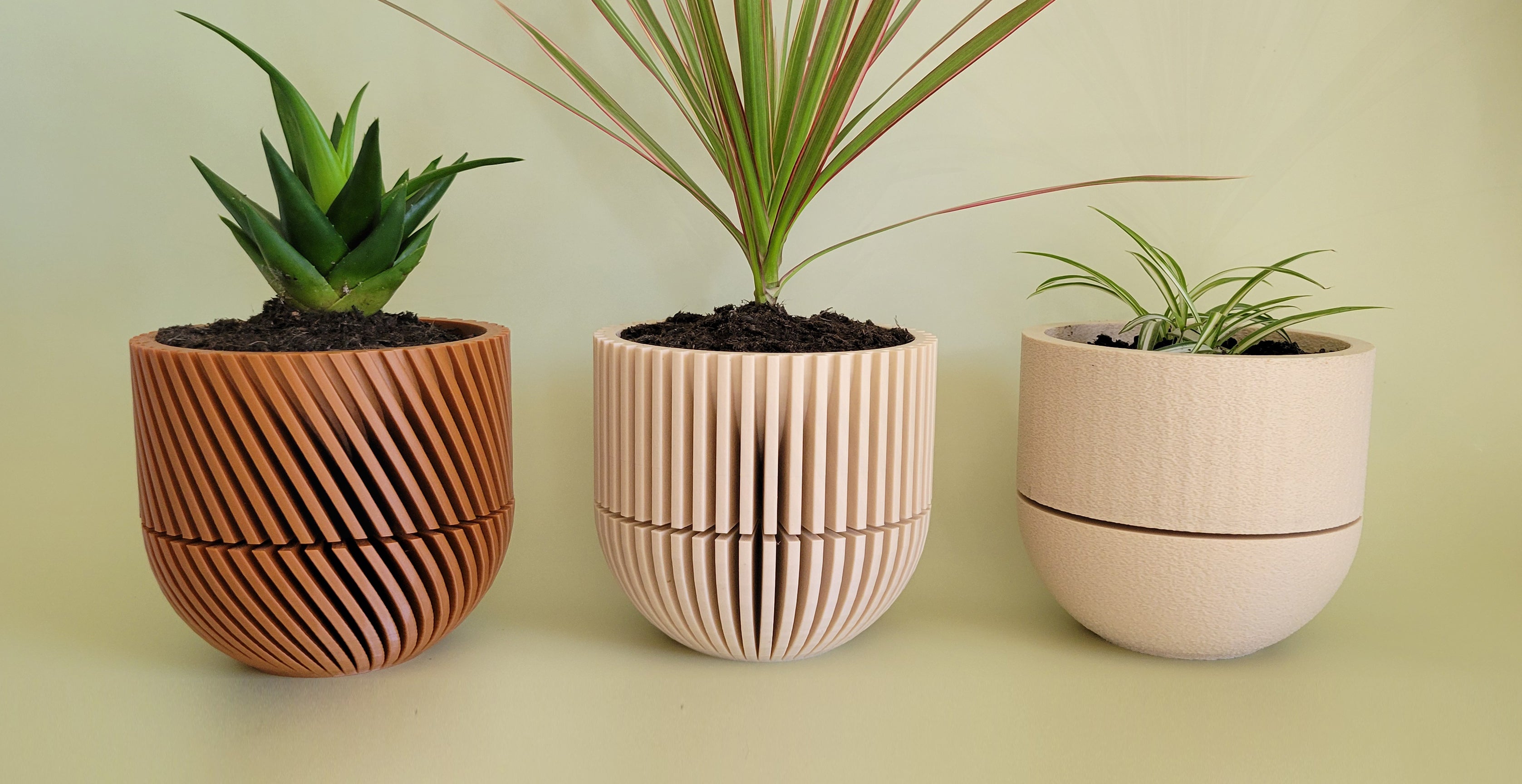 modular plant pots 3D Printed Modular Planters: Mix & Match Customizable Plant Pot – TT3D