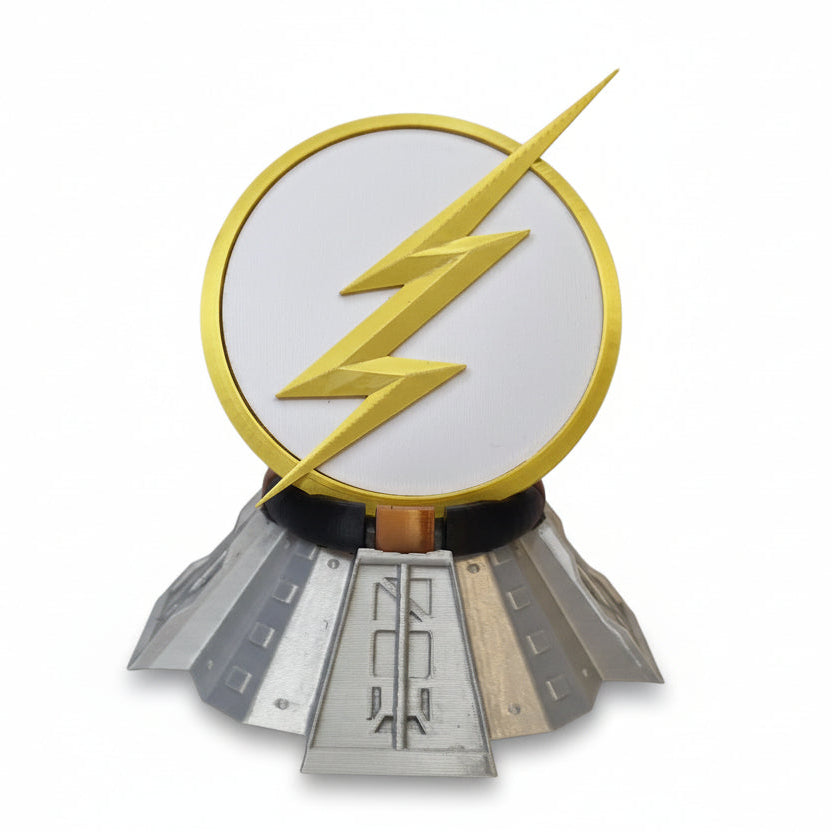 3D Printed Flash Emblem: Cosplay Costume Badge