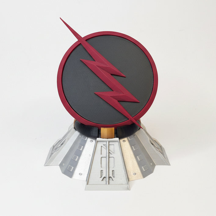 3D Printed Flash Emblem: Cosplay Costume Badge