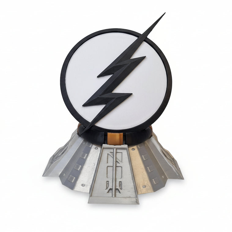 3D Printed Flash Emblem: Cosplay Costume Badge