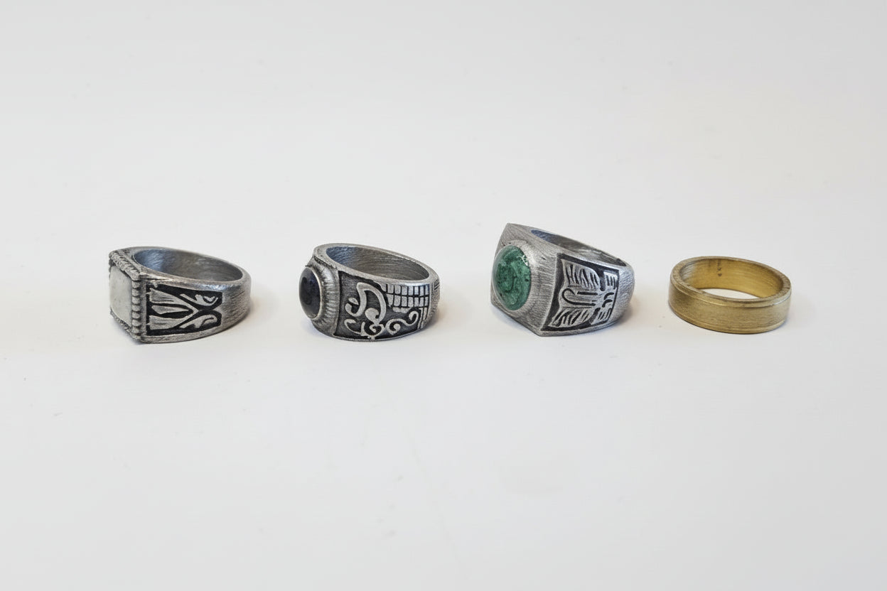 Four Horsemen Rings - Supernatural Replica Set | Custom Sized