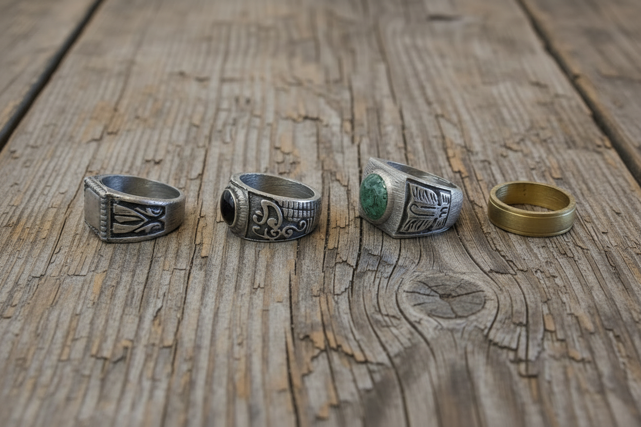 Four Horsemen Rings - Supernatural Replica Set | Custom Sized