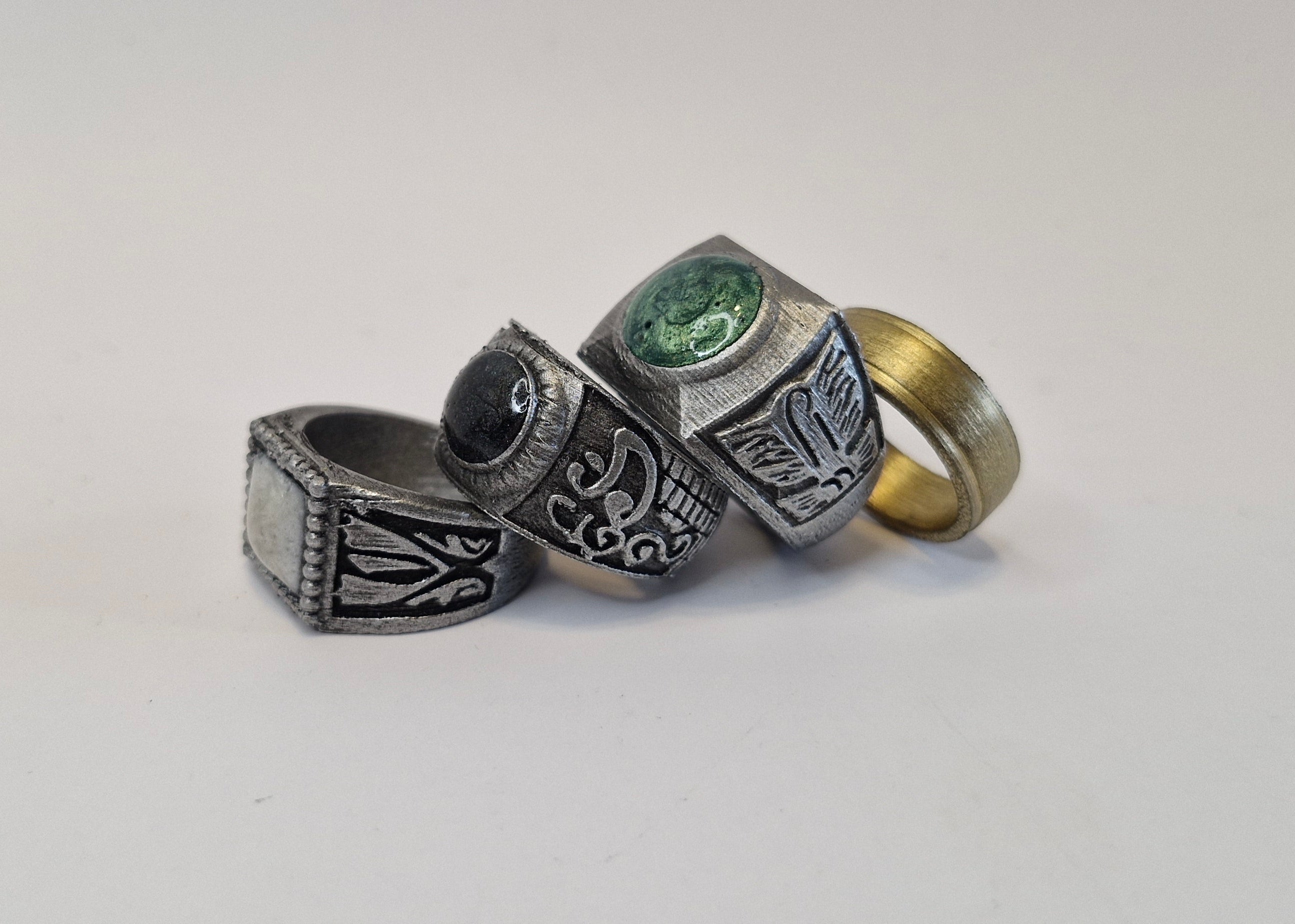 Four Horsemen Rings - Supernatural Replica Set | Custom Sized