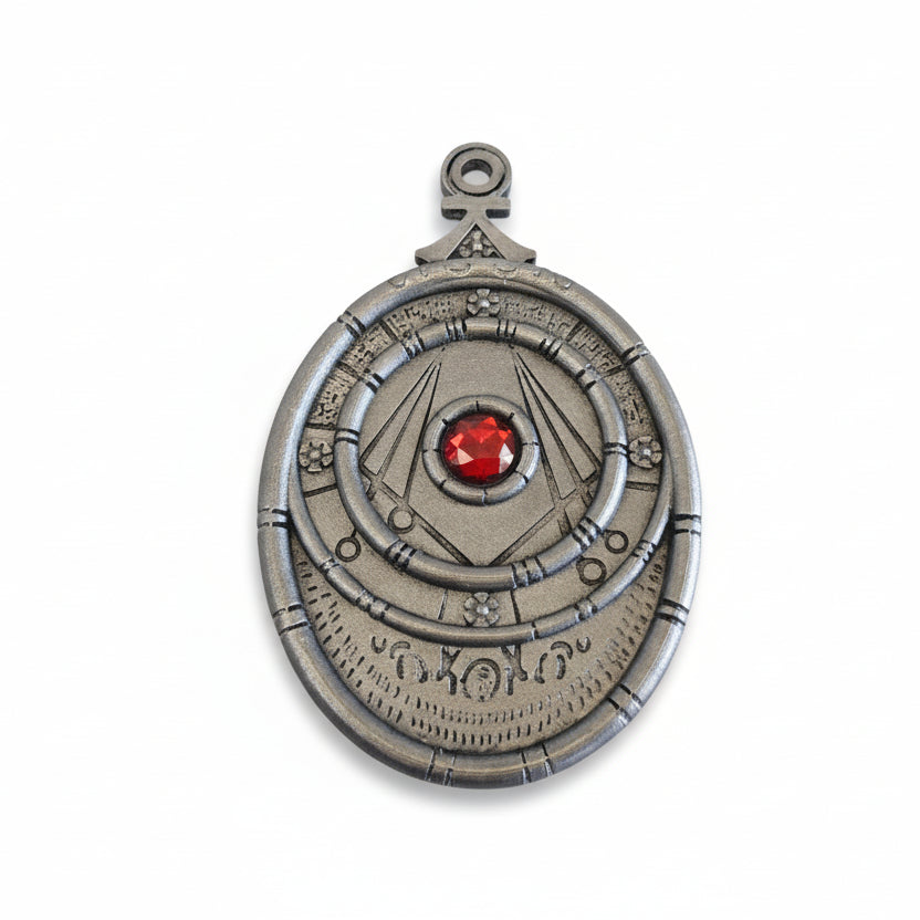 Zorro Medallion Pendant - 3D Printed Cosplay Prop