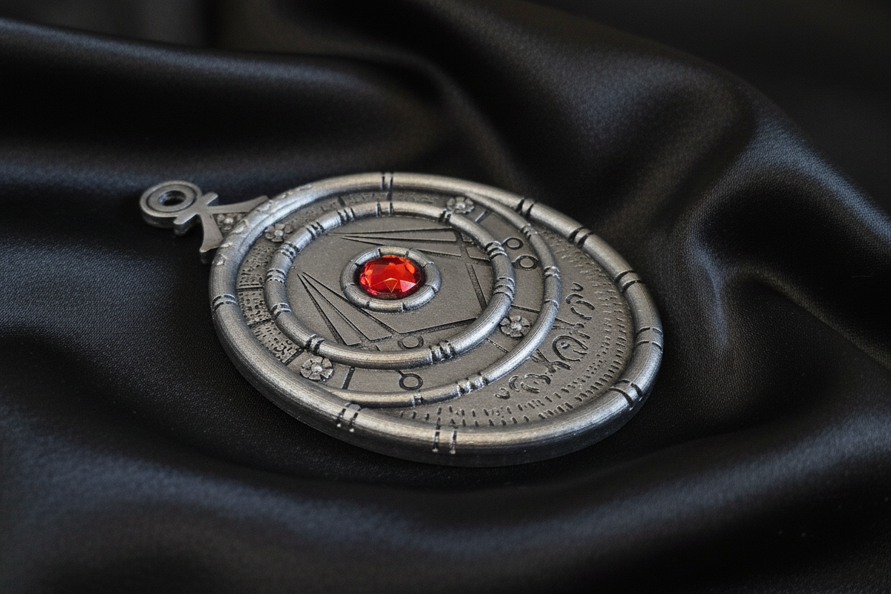 Zorro Medallion Pendant - 3D Printed Cosplay Prop
