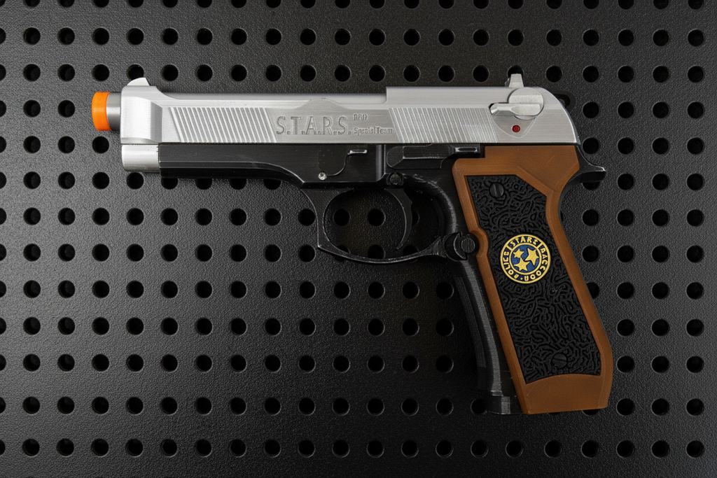 Chris Redfield Samurai Edge M92 Prop Replica – Resident Evil Cosplay