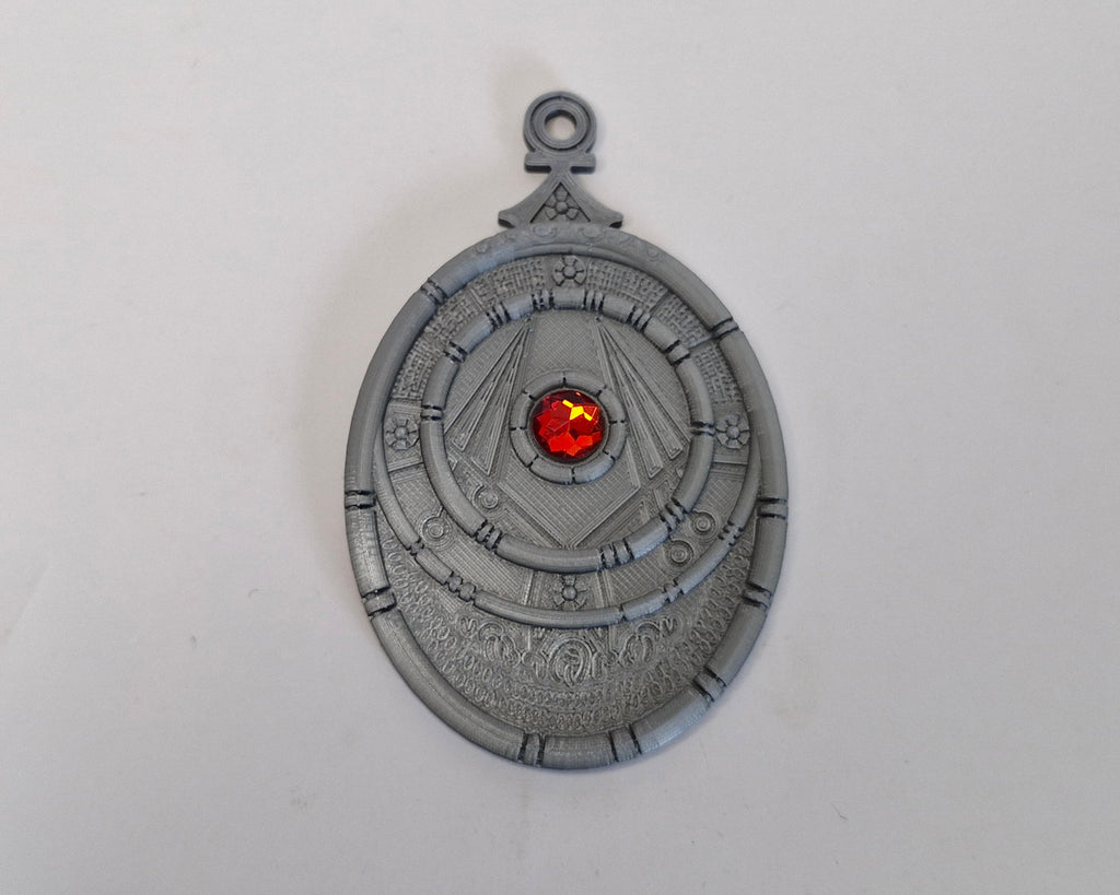 Zorro Medallion Pendant - 3D Printed Cosplay Prop