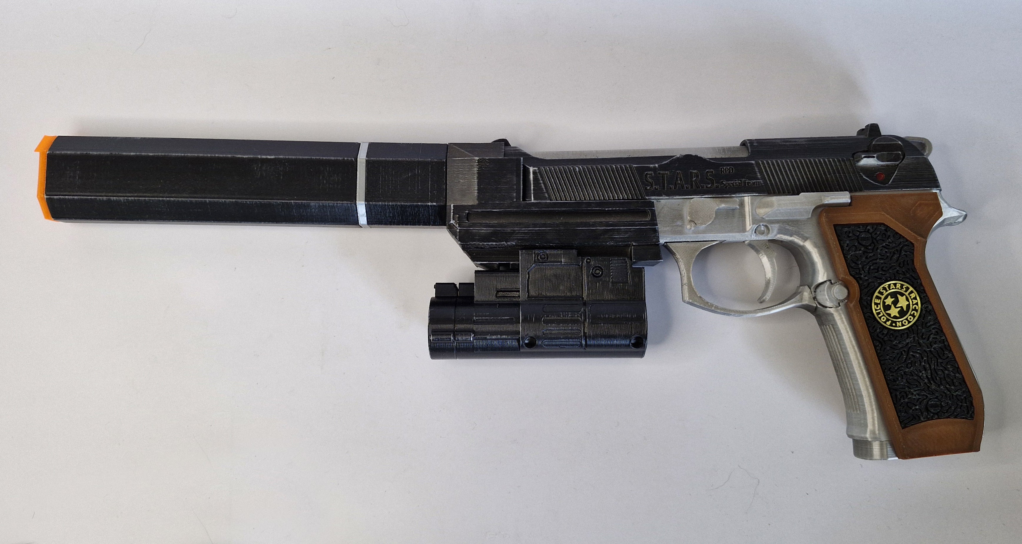 トイガン BIOHAZARD 3 SAMURAI EDGE Albert Wesker Samurai Edge M92 Replica | Resident Evil 3D Printed