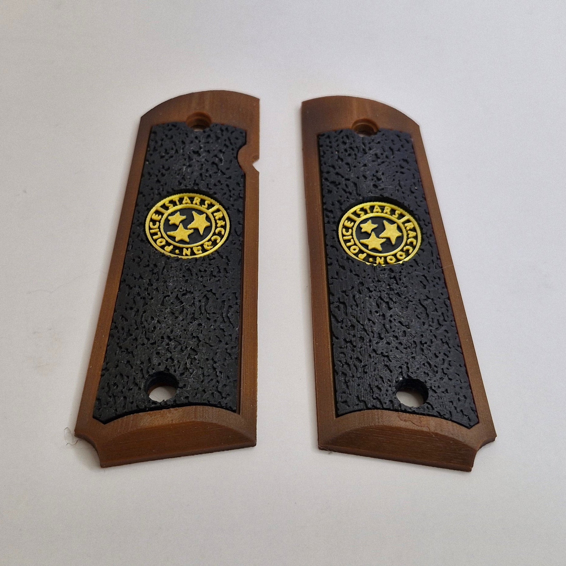 Samurai Edge 1911 Airsoft Grips - Resident Evil S.T.A.R.S. Edition