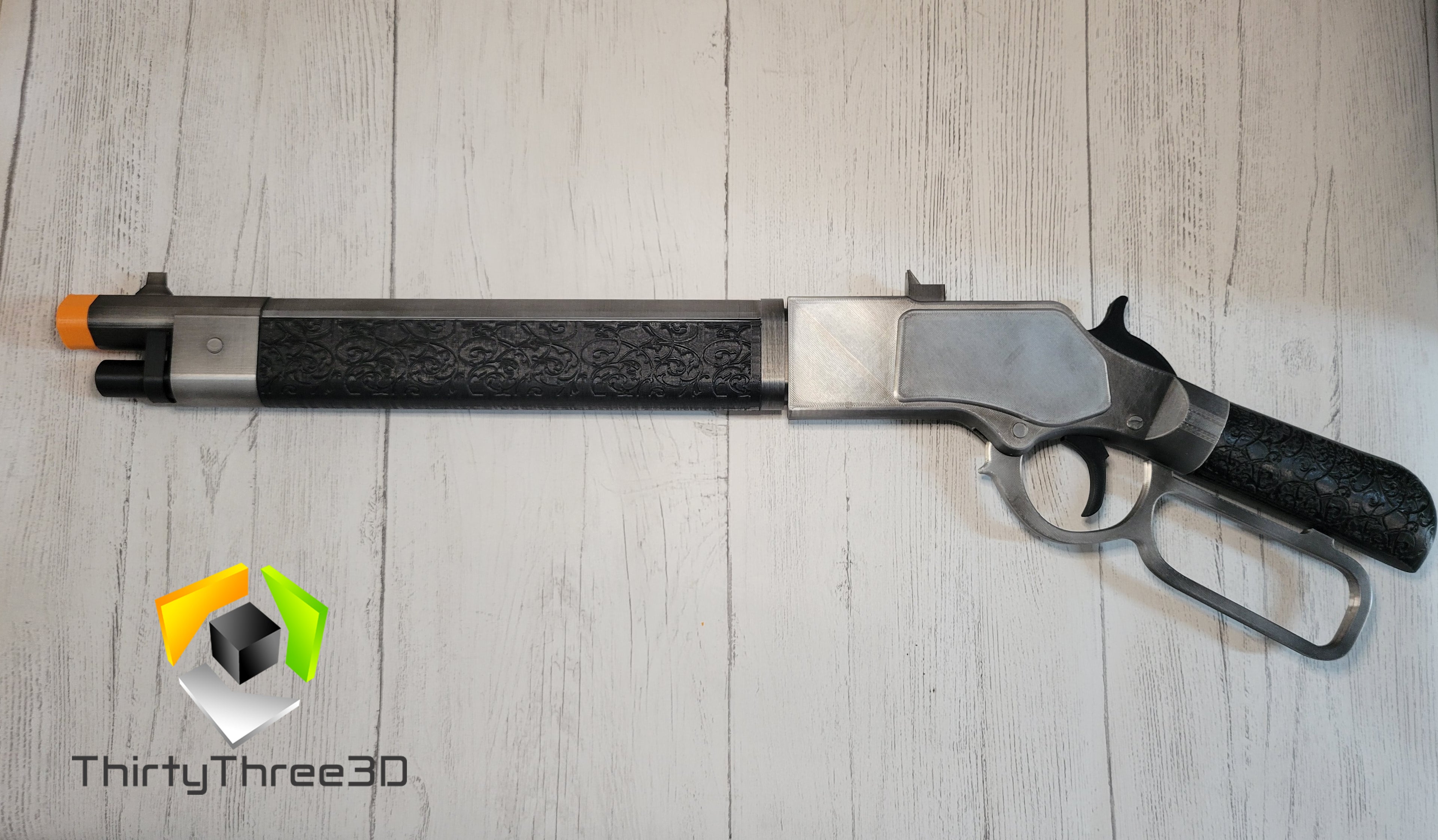 Fallout Mare's Leg Lever Action Rifle Replica | 3D Printed Prop |