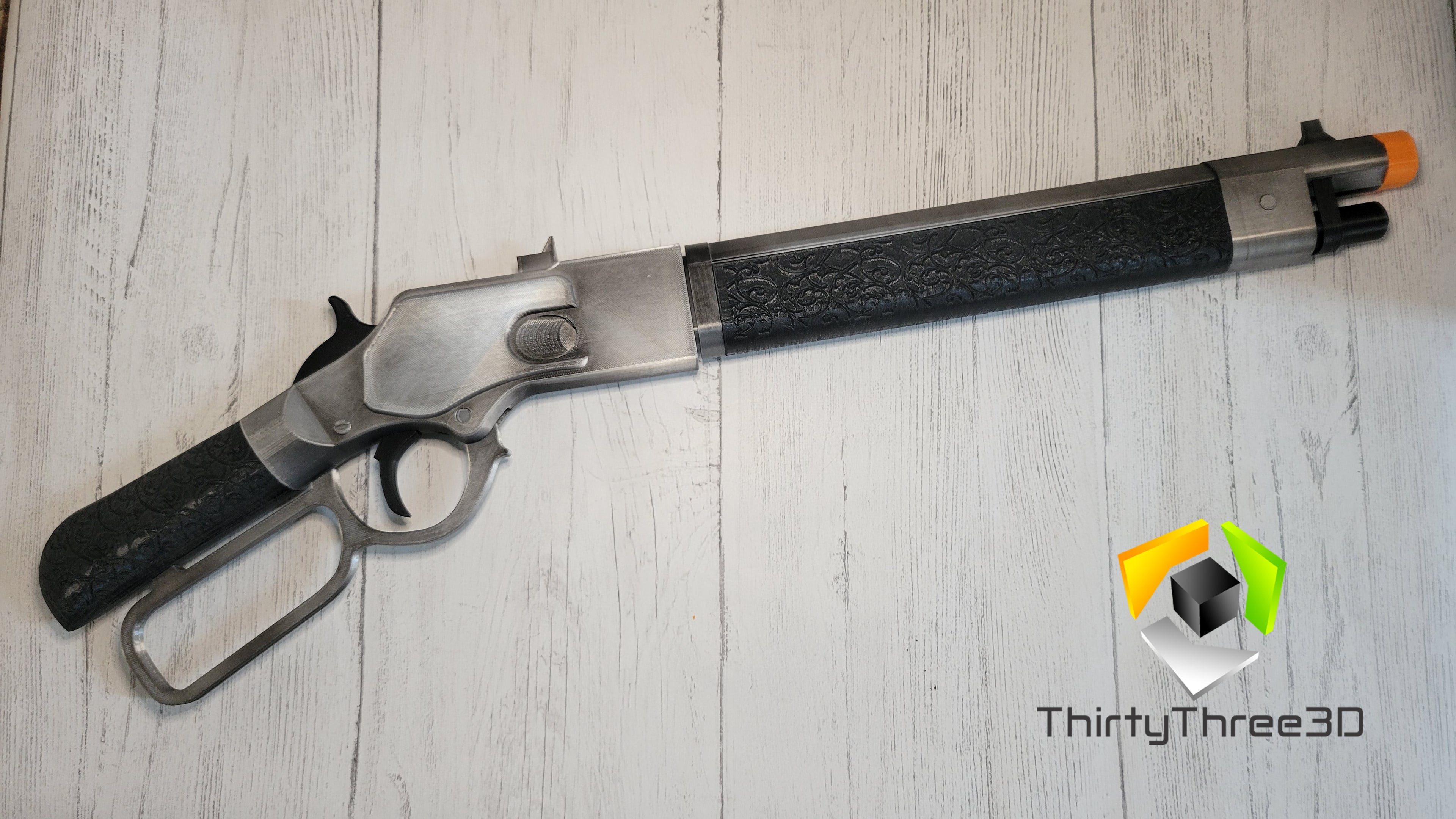 Fallout Mare's Leg Lever Action Rifle Replica | 3D Printed Prop |