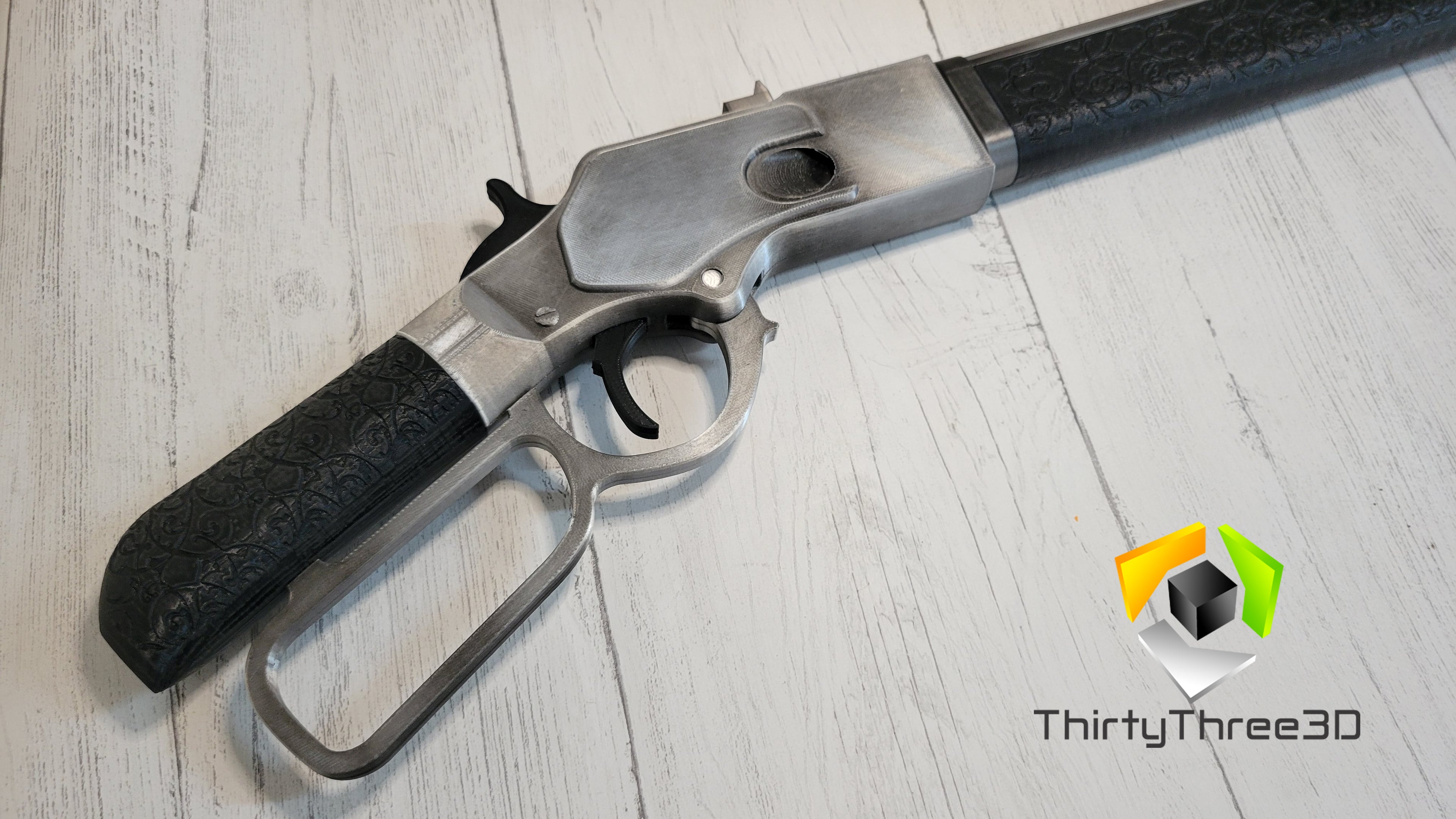 Fallout Mare's Leg Lever Action Rifle Replica | 3D Printed Prop |