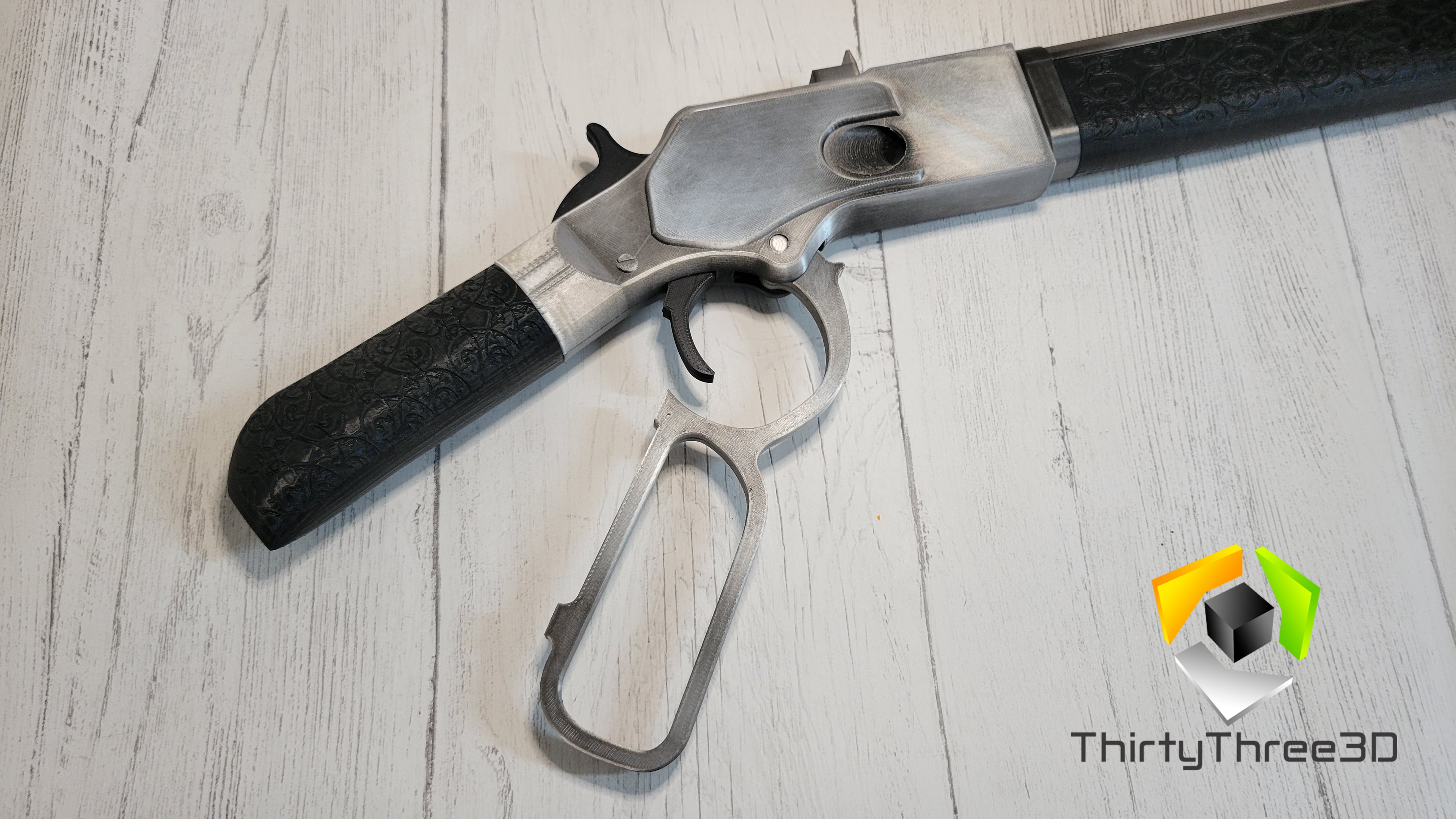 Fallout Mare's Leg Lever Action Rifle Replica | 3D Printed Prop |