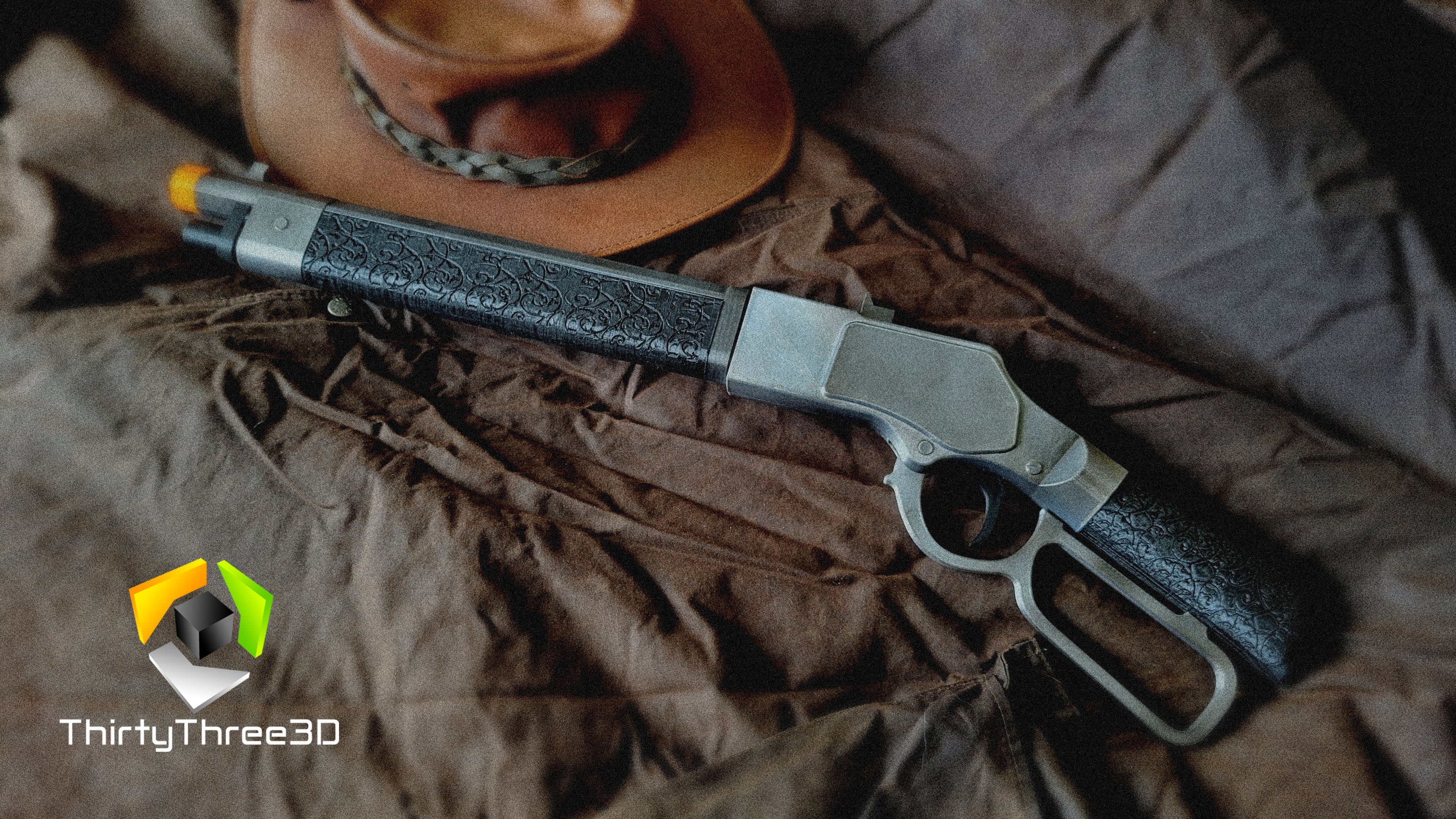 Fallout Mare's Leg Lever Action Rifle Replica | 3D Printed Prop |