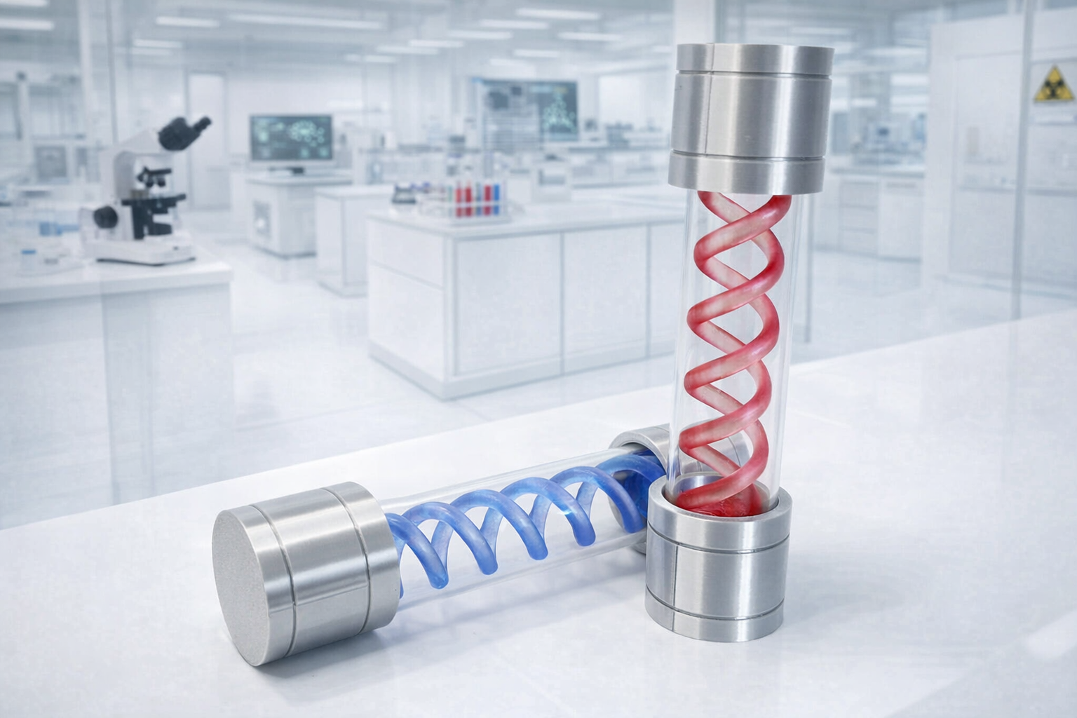 Resident Evil T-Virus Vial Replica - 3D Printed Collectible