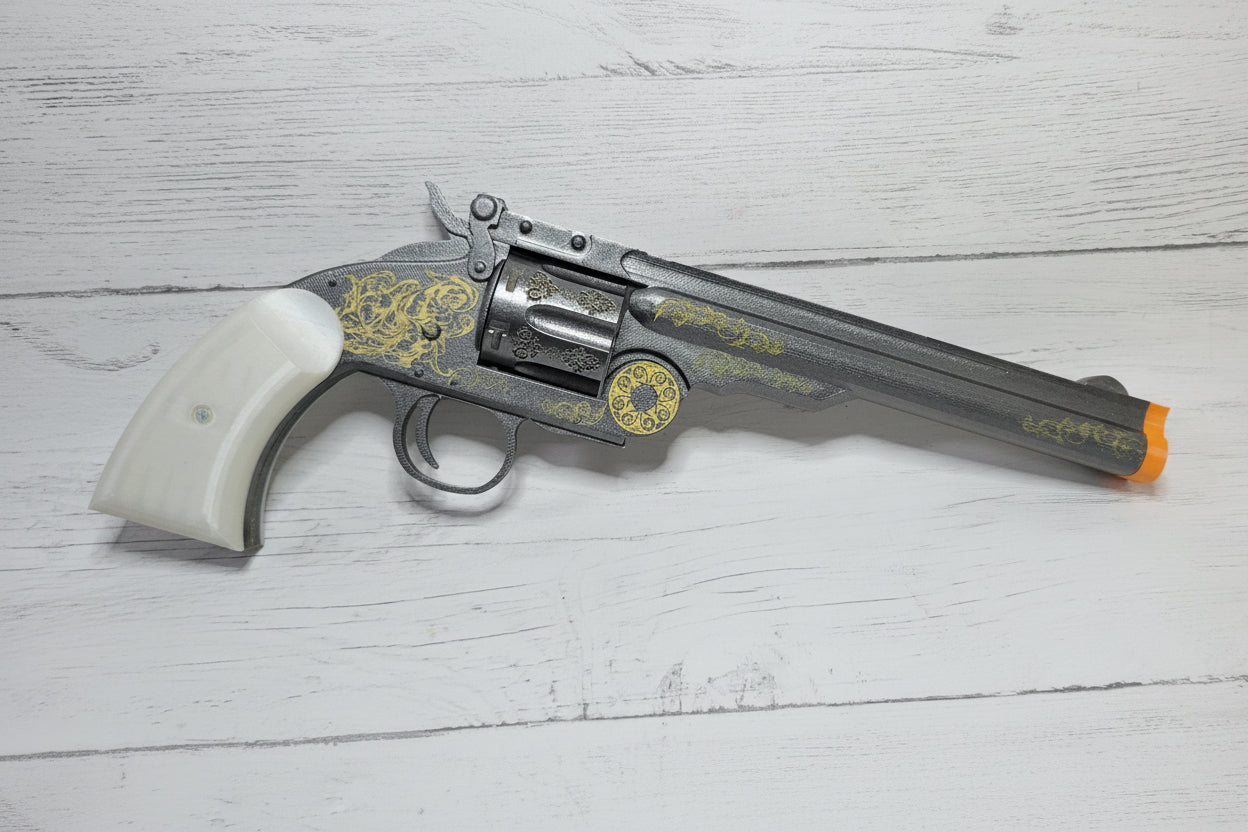 Dutch's Schofield Revolver RDR2, 3D Printed, Unofficial.