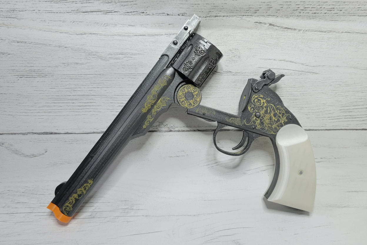 Dutch's Schofield Revolver RDR2, 3D Printed, Unofficial.