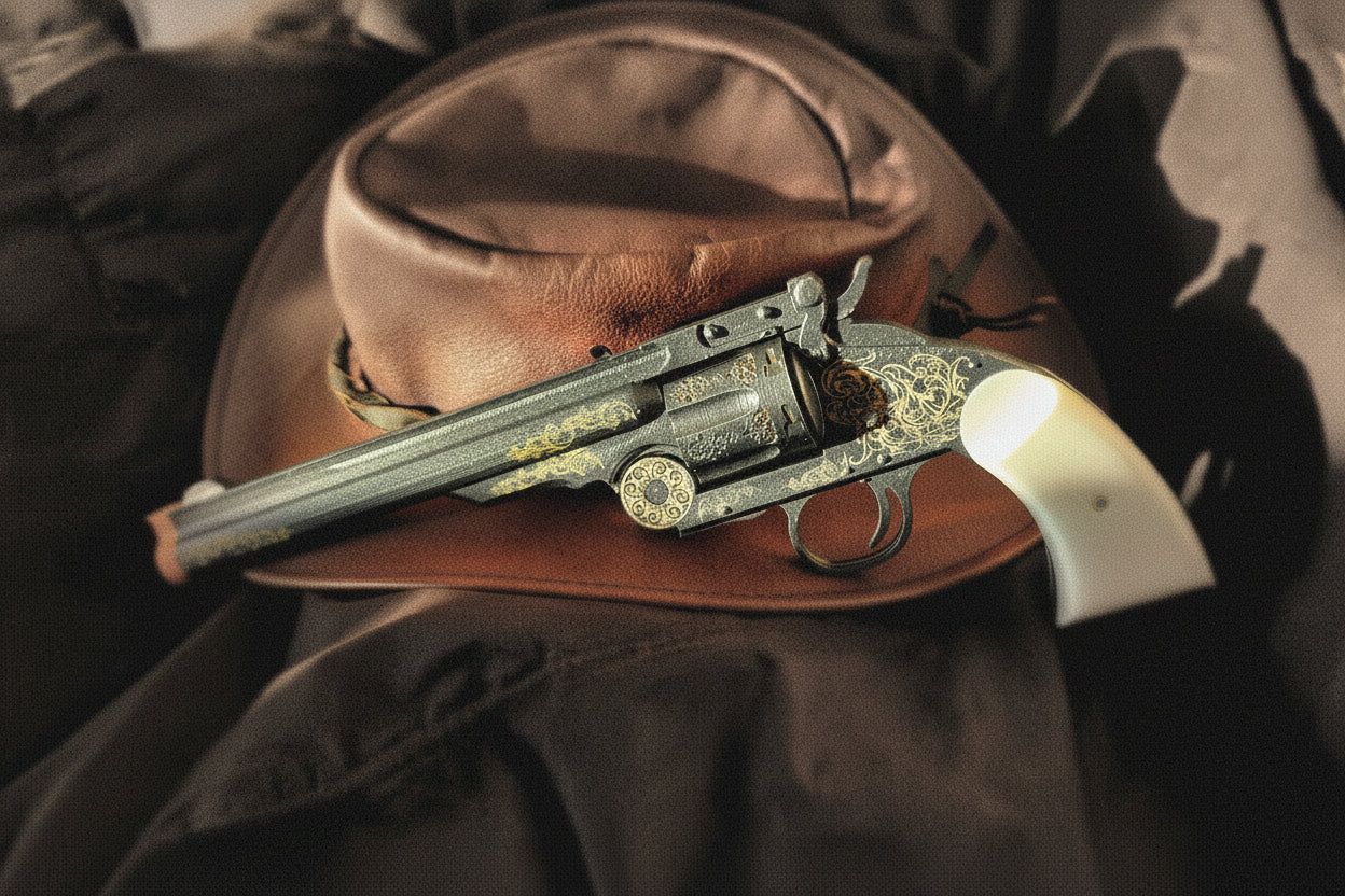 Dutch's Schofield Revolver RDR2, 3D Printed, Unofficial.