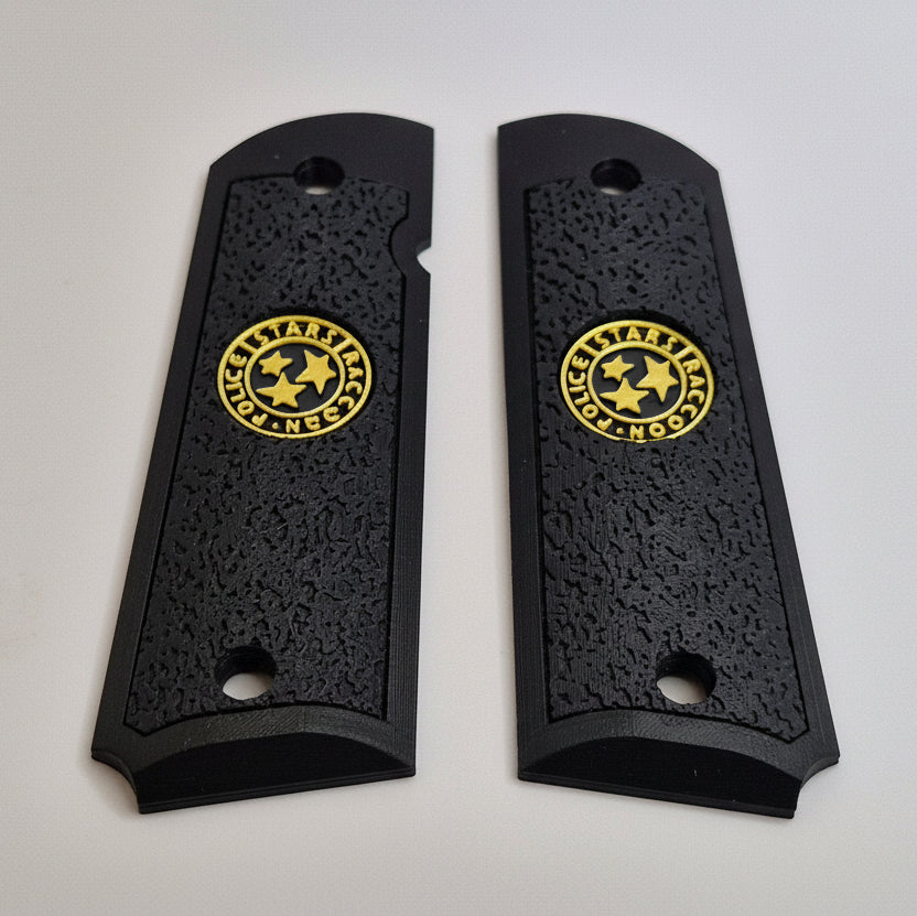 Samurai Edge 1911 Airsoft Grips - Resident Evil S.T.A.R.S. Edition