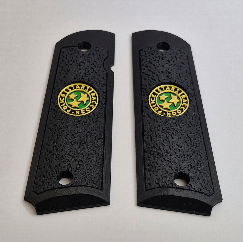 Samurai Edge 1911 Airsoft Grips - Resident Evil S.T.A.R.S. Edition