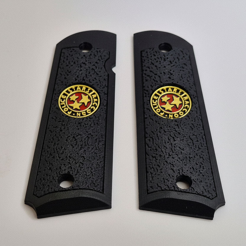 Samurai Edge 1911 Airsoft Grips - Resident Evil S.T.A.R.S. Edition