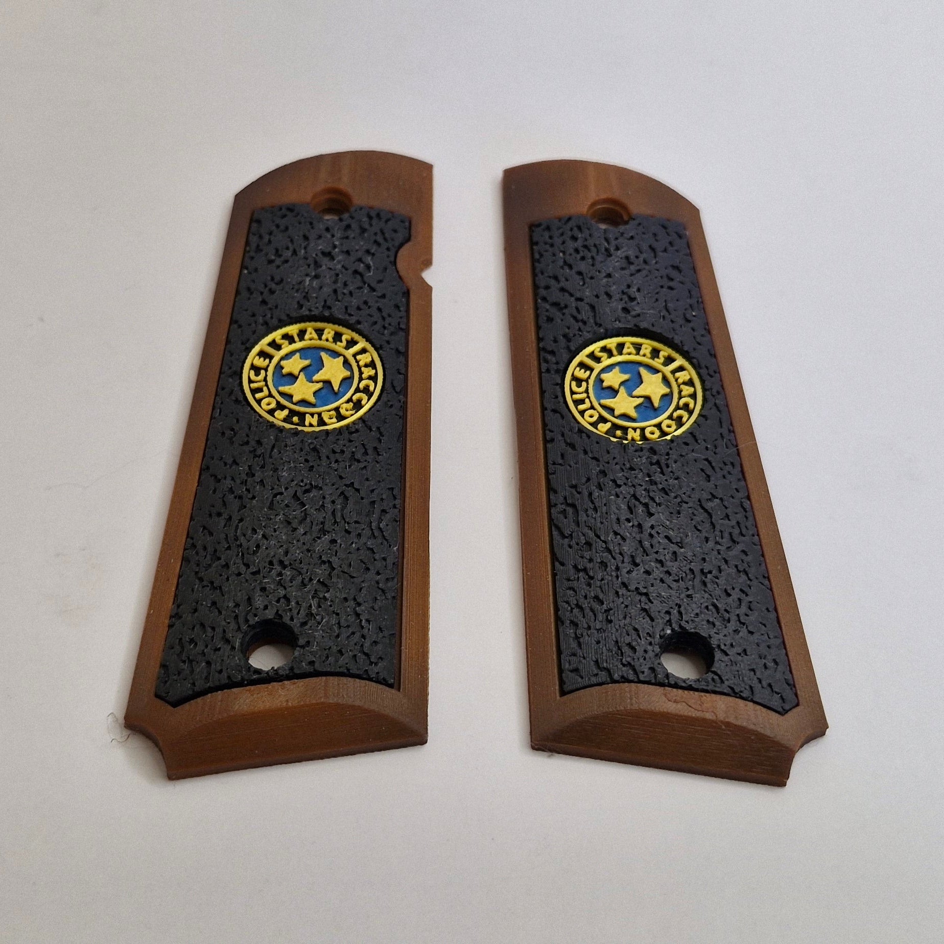 Samurai Edge 1911 Airsoft Grips - Resident Evil S.T.A.R.S. Edition