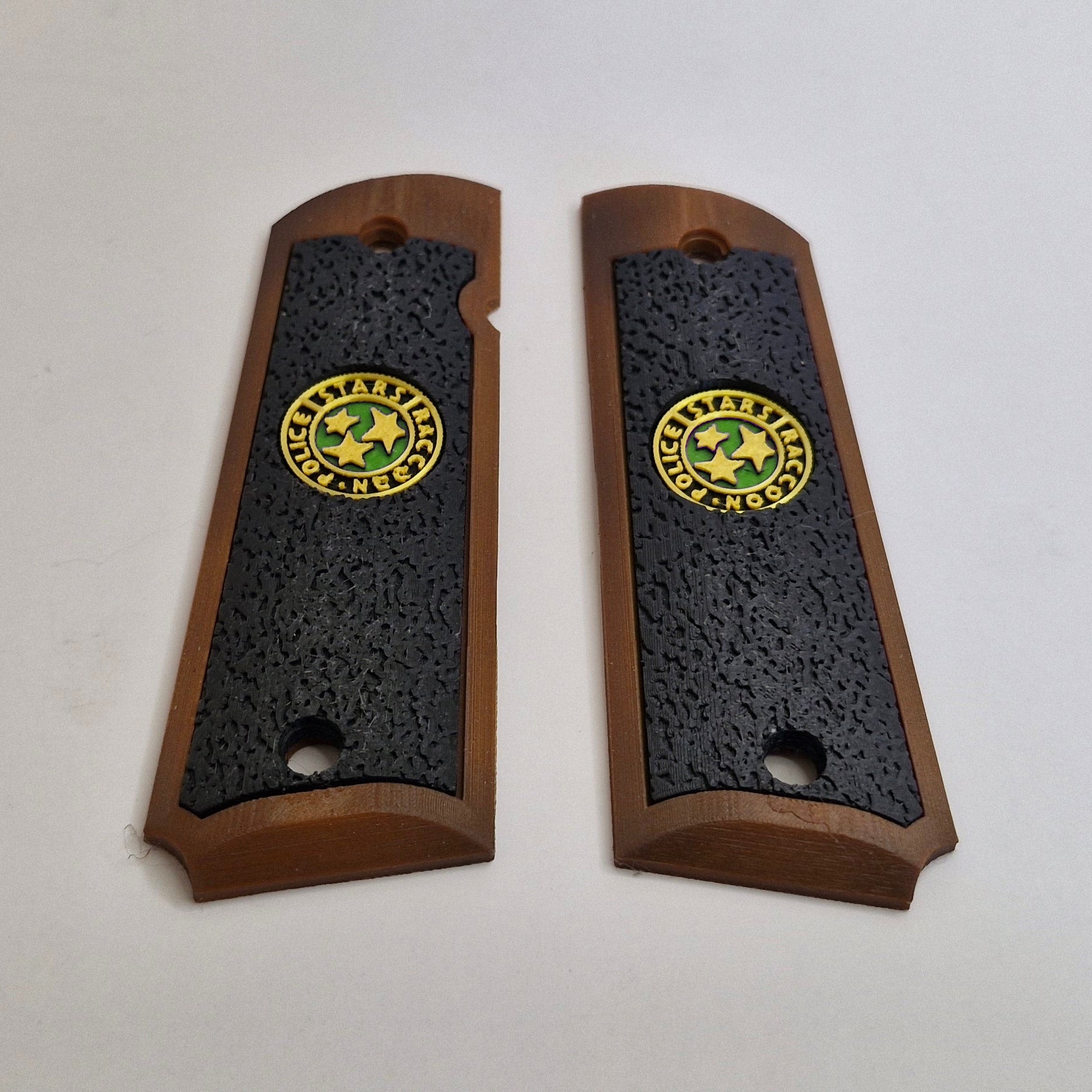 Samurai Edge 1911 Airsoft Grips - Resident Evil S.T.A.R.S. Edition