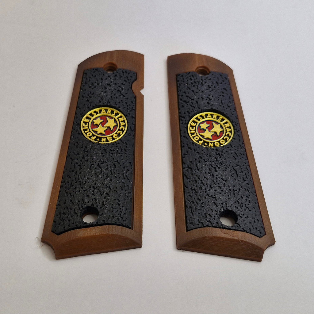 Samurai Edge 1911 Airsoft Grips - Resident Evil S.T.A.R.S. Edition