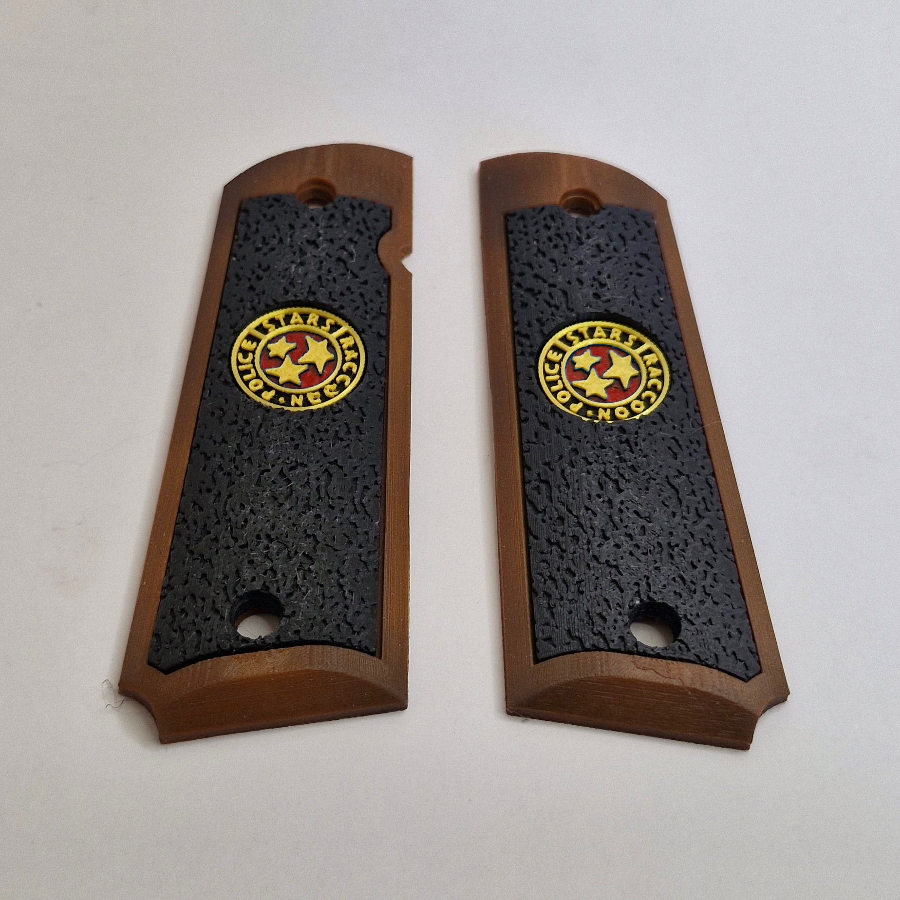 Samurai Edge 1911 Airsoft Grips - Resident Evil S.T.A.R.S. Edition
