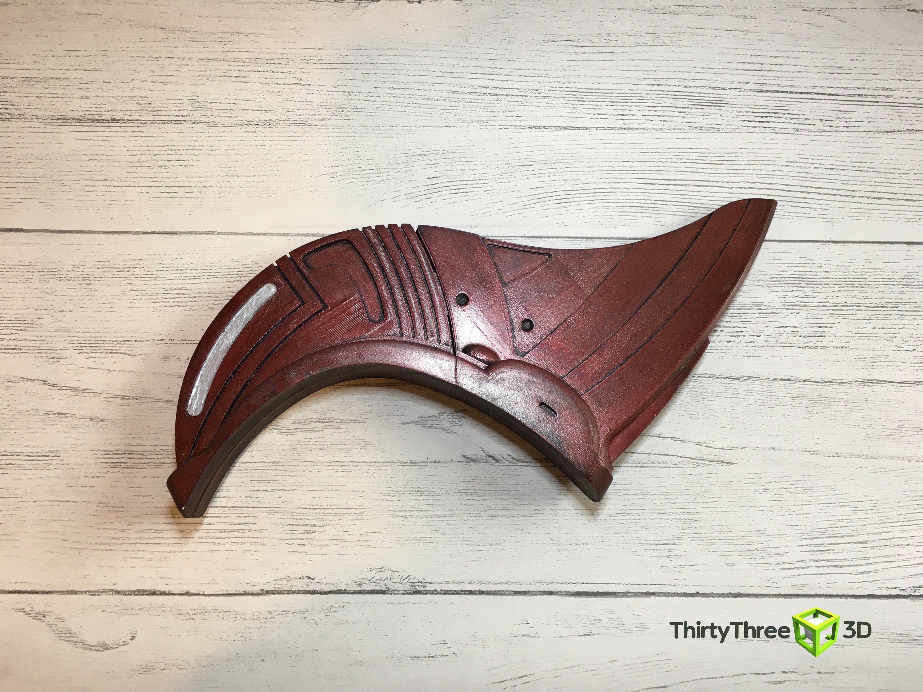 Yondu Fin & Yaka Arrow - 3D Printed Guardians Cosplay Prop - Ravager Replica