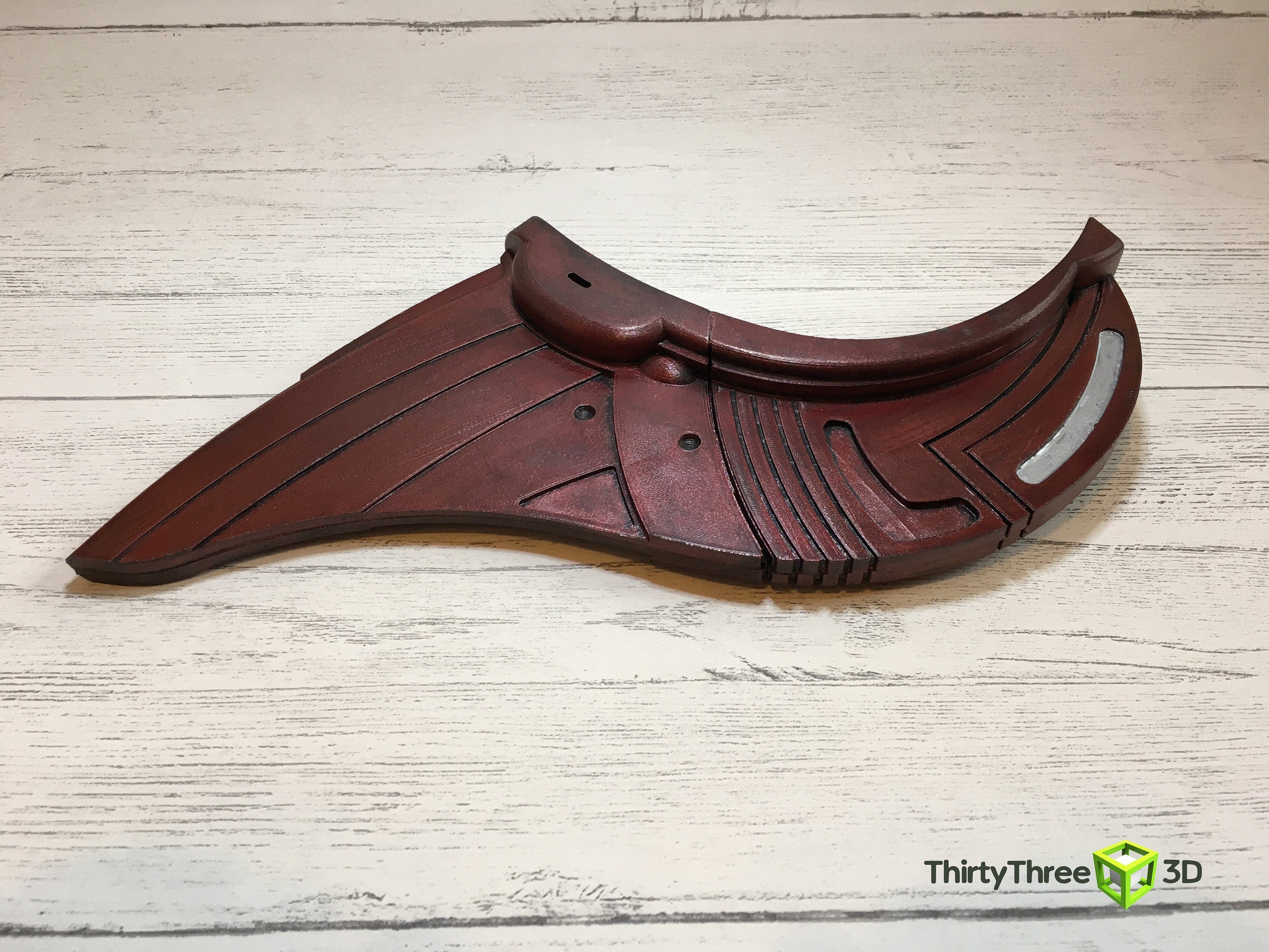 Yondu Fin & Yaka Arrow - 3D Printed Guardians Cosplay Prop - Ravager Replica
