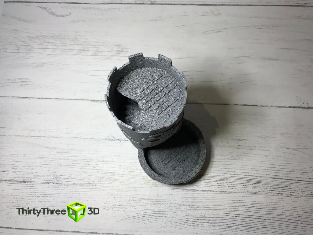 Castle Dice Tower - 3D Printed Dice Roller for D&D and Tabletop Games
