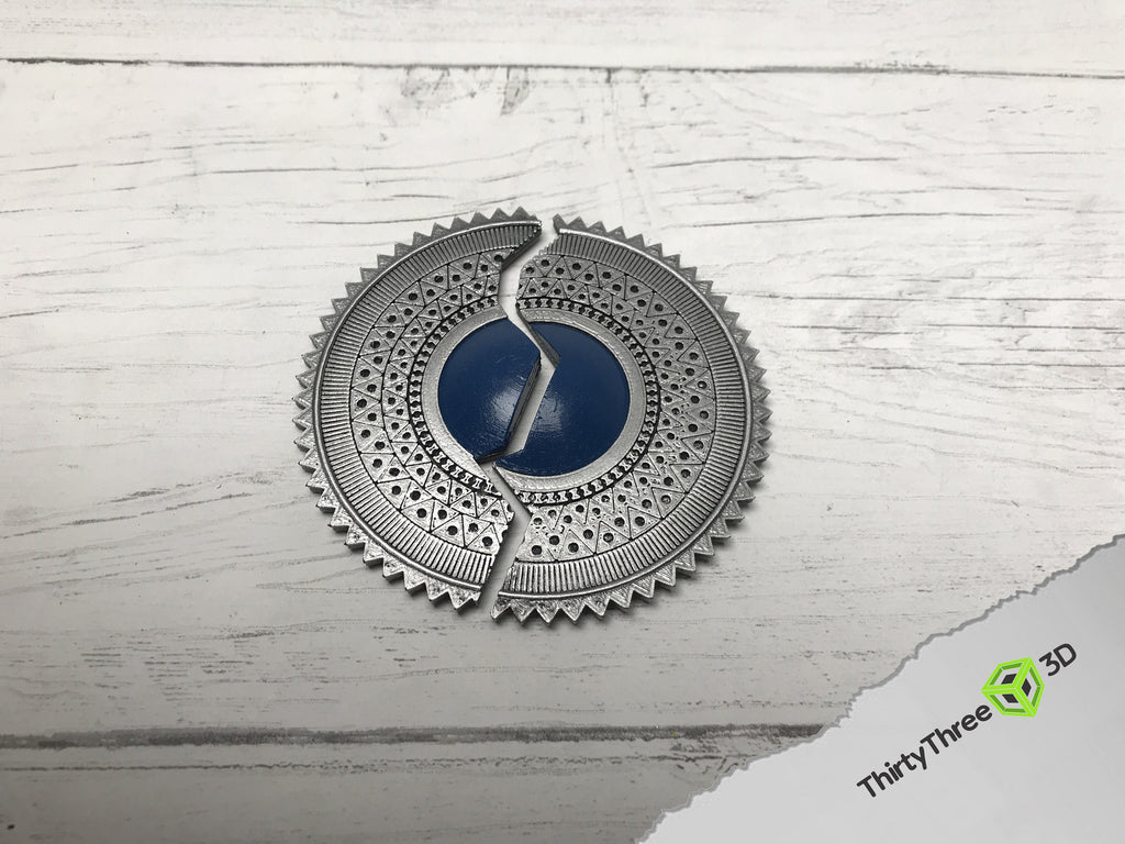 Charmed Magical Amulet Pendant - 3D Printed Replica Necklace