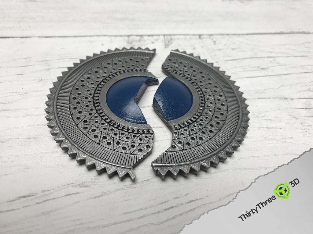 Charmed Magical Amulet Pendant - 3D Printed Replica Necklace