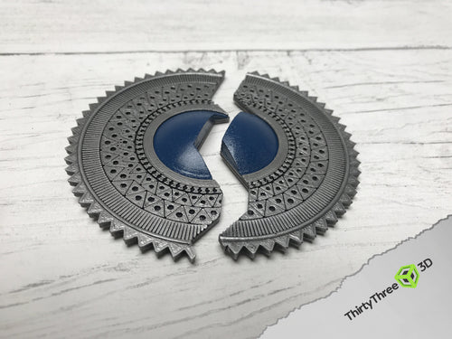 Charmed Magical Amulet Pendant - 3D Printed Replica Necklace