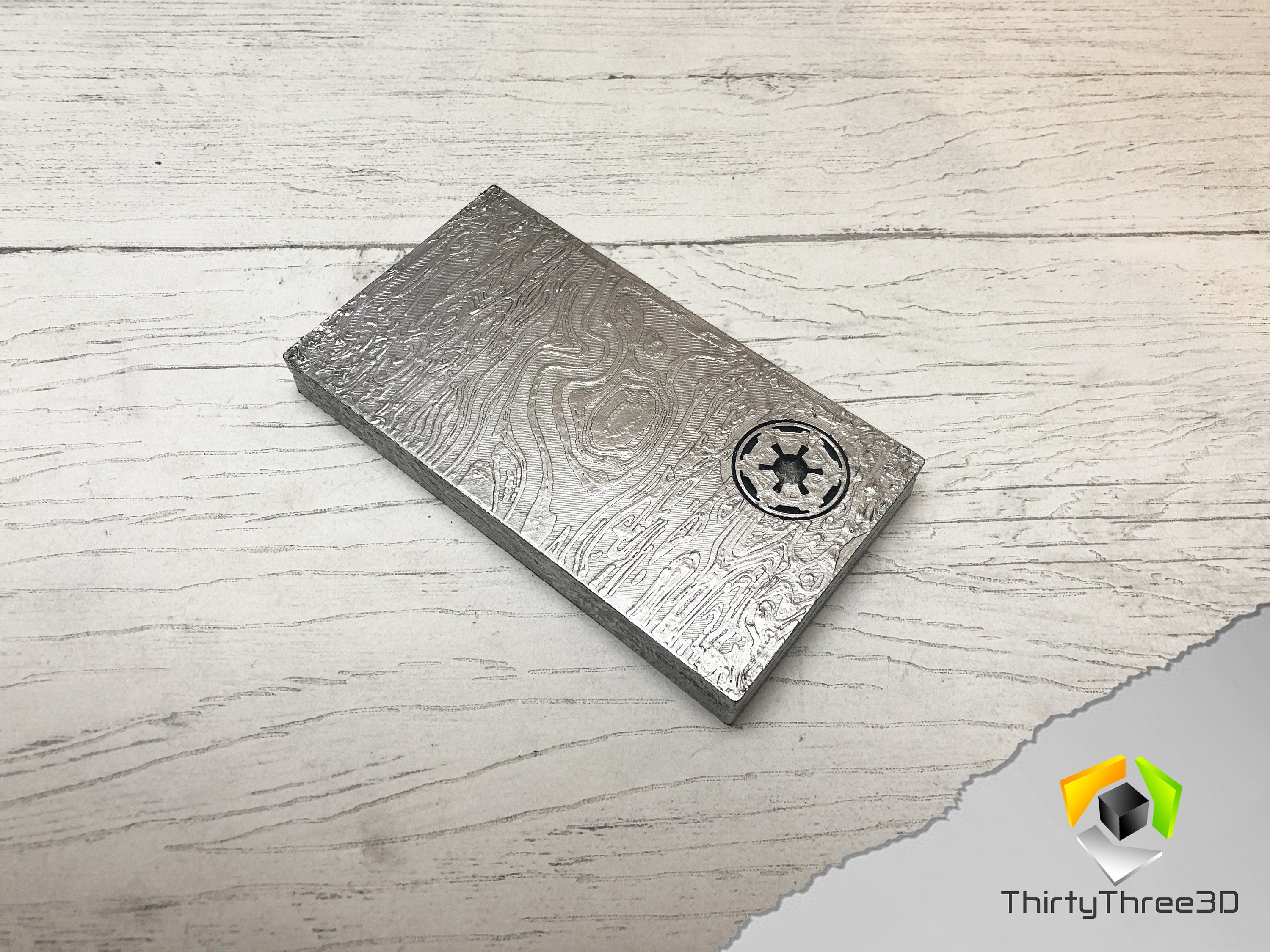 Mandalorian Beskar Ingot Replica - 3D Printed Star Wars Prop