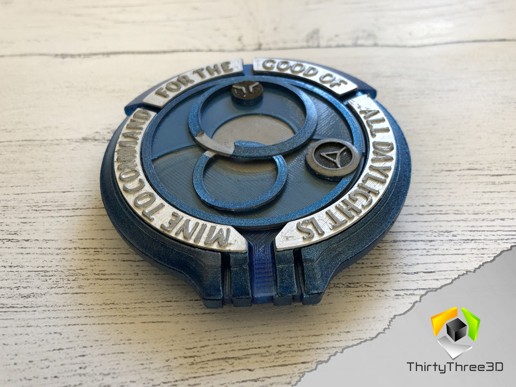 Trollhunters Titans Amulet of Daylight - 3D Printed Replica