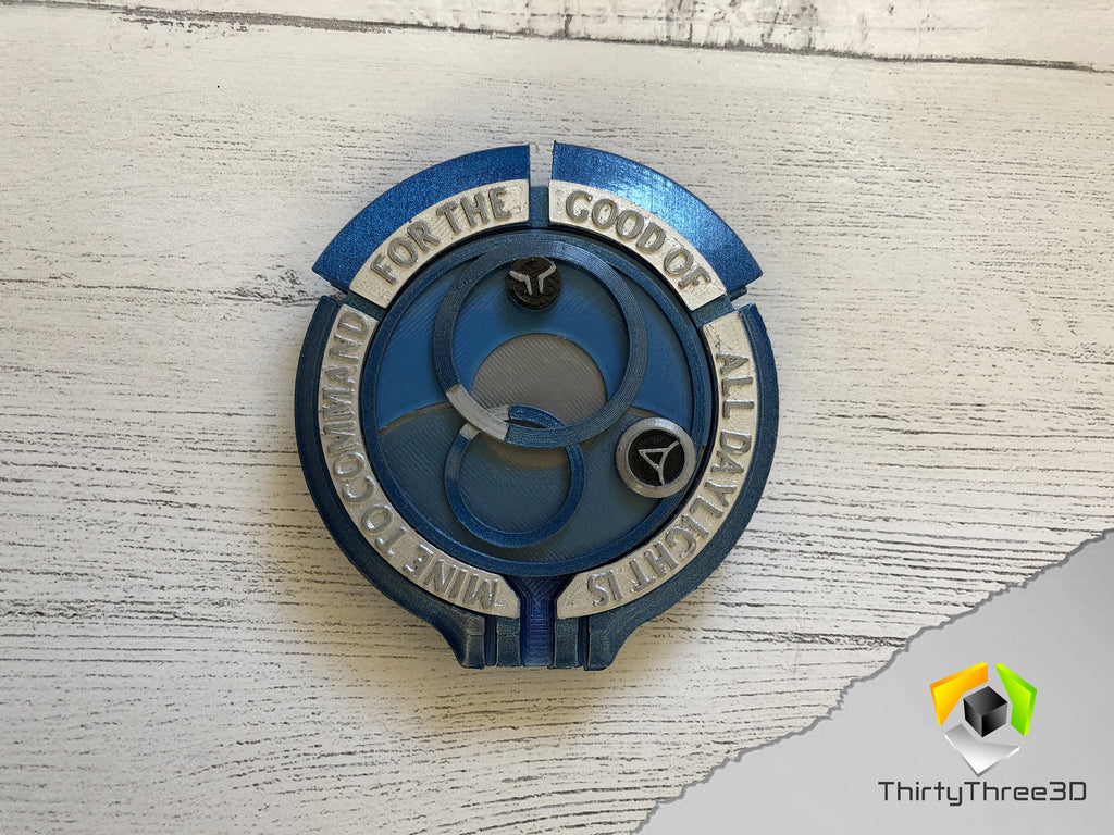Trollhunters Titans Amulet of Daylight - 3D Printed Replica