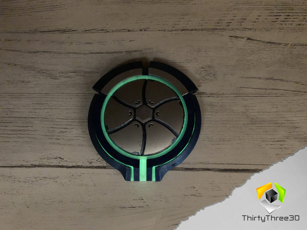 Trollhunters Titans Amulet of Daylight - 3D Printed Replica