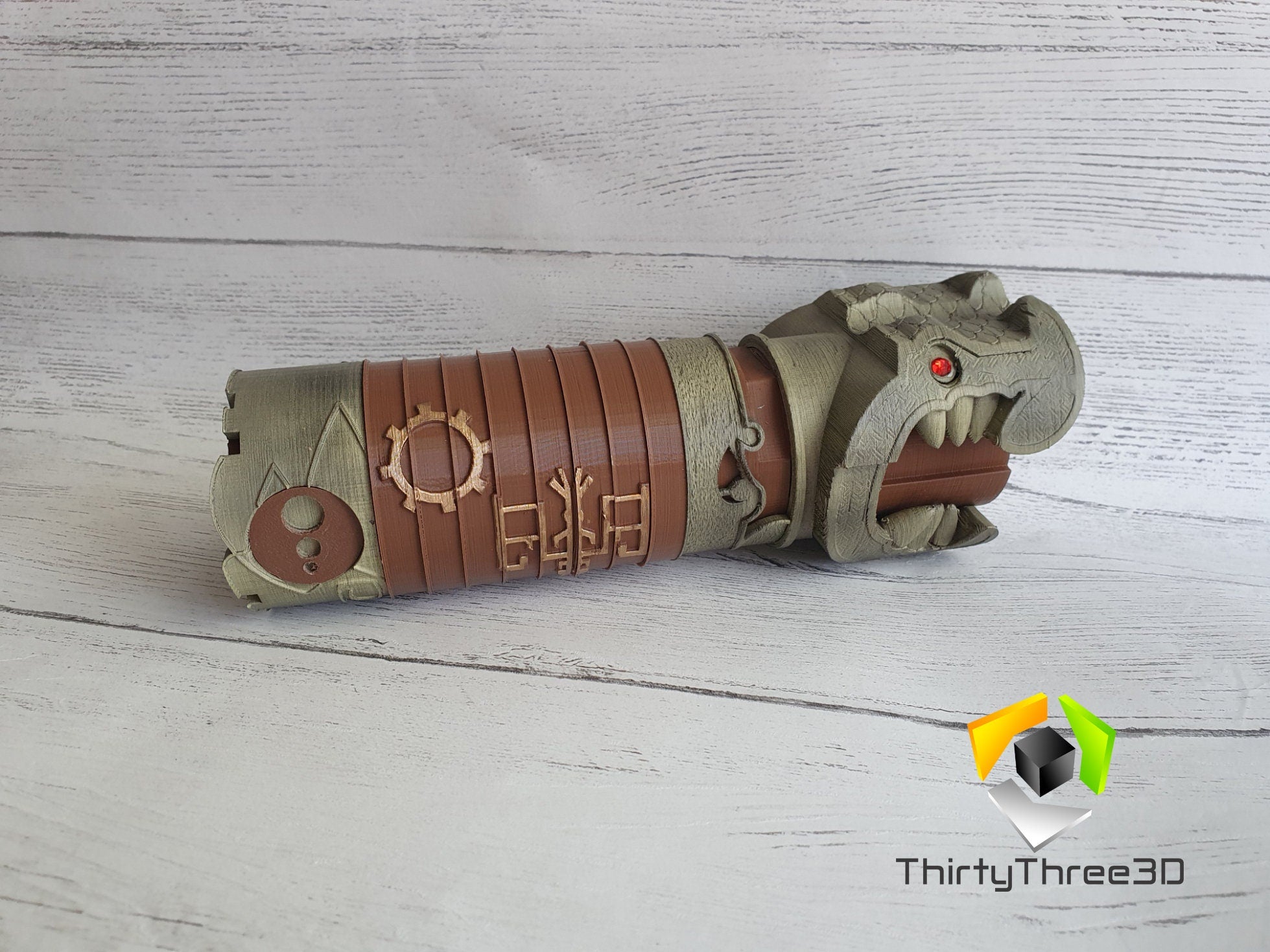 Dragon Eye - How to Train Your Dragon Interactive Puzzle Replica - 3D Printed