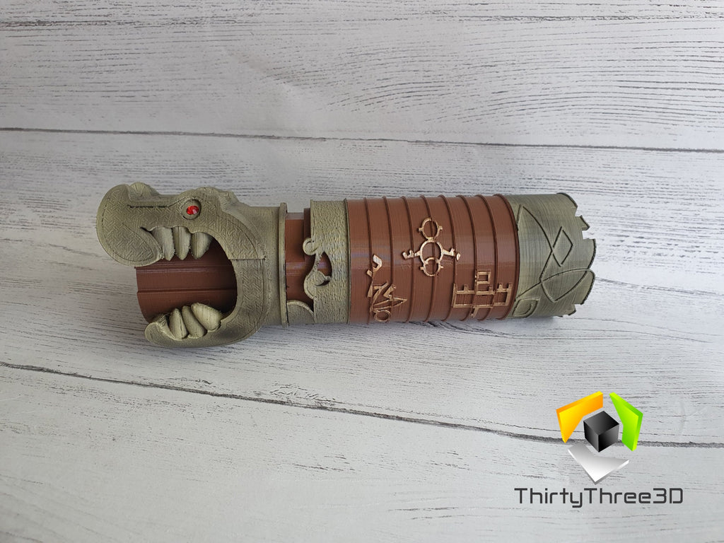 Dragon Eye - How to Train Your Dragon Interactive Puzzle Replica - 3D Printed