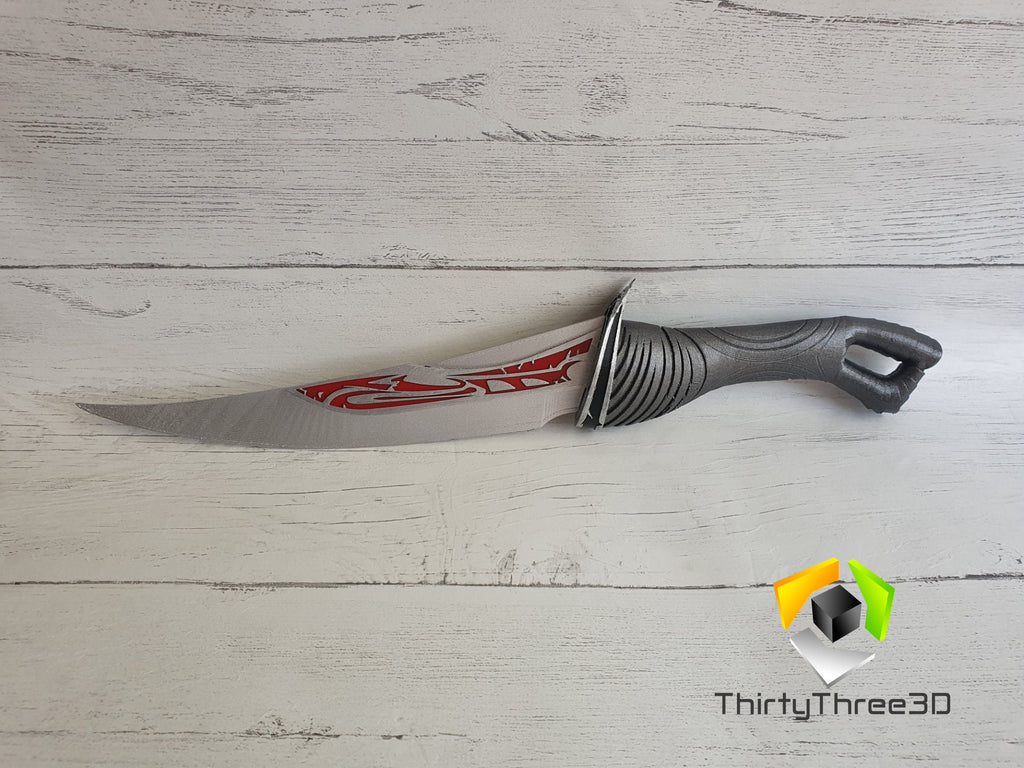 Drax Blade - Guardians of the Galaxy Inspired Prop, 3D Printed