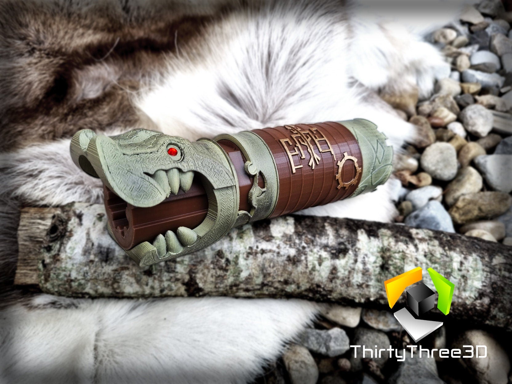 Dragon Eye - How to Train Your Dragon Interactive Puzzle Replica - 3D Printed