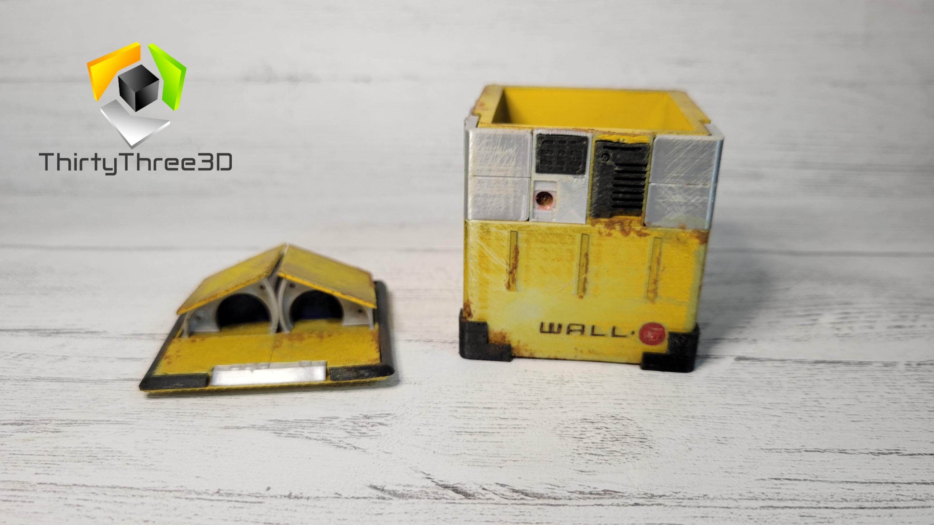 Wall-E Trinket Box - 3D Printed Jewellery Storage