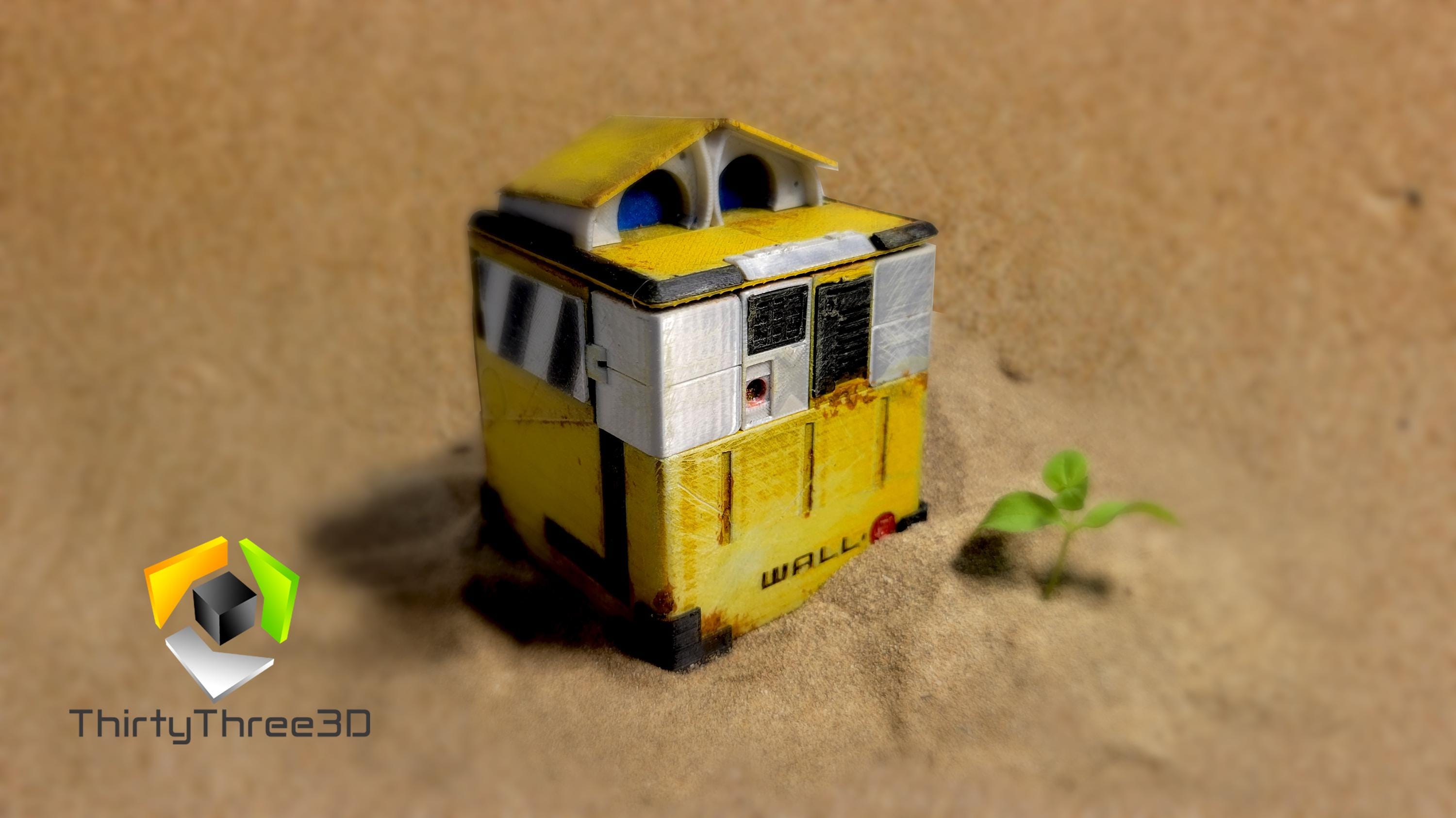 Wall-E Trinket Box - 3D Printed Jewellery Storage