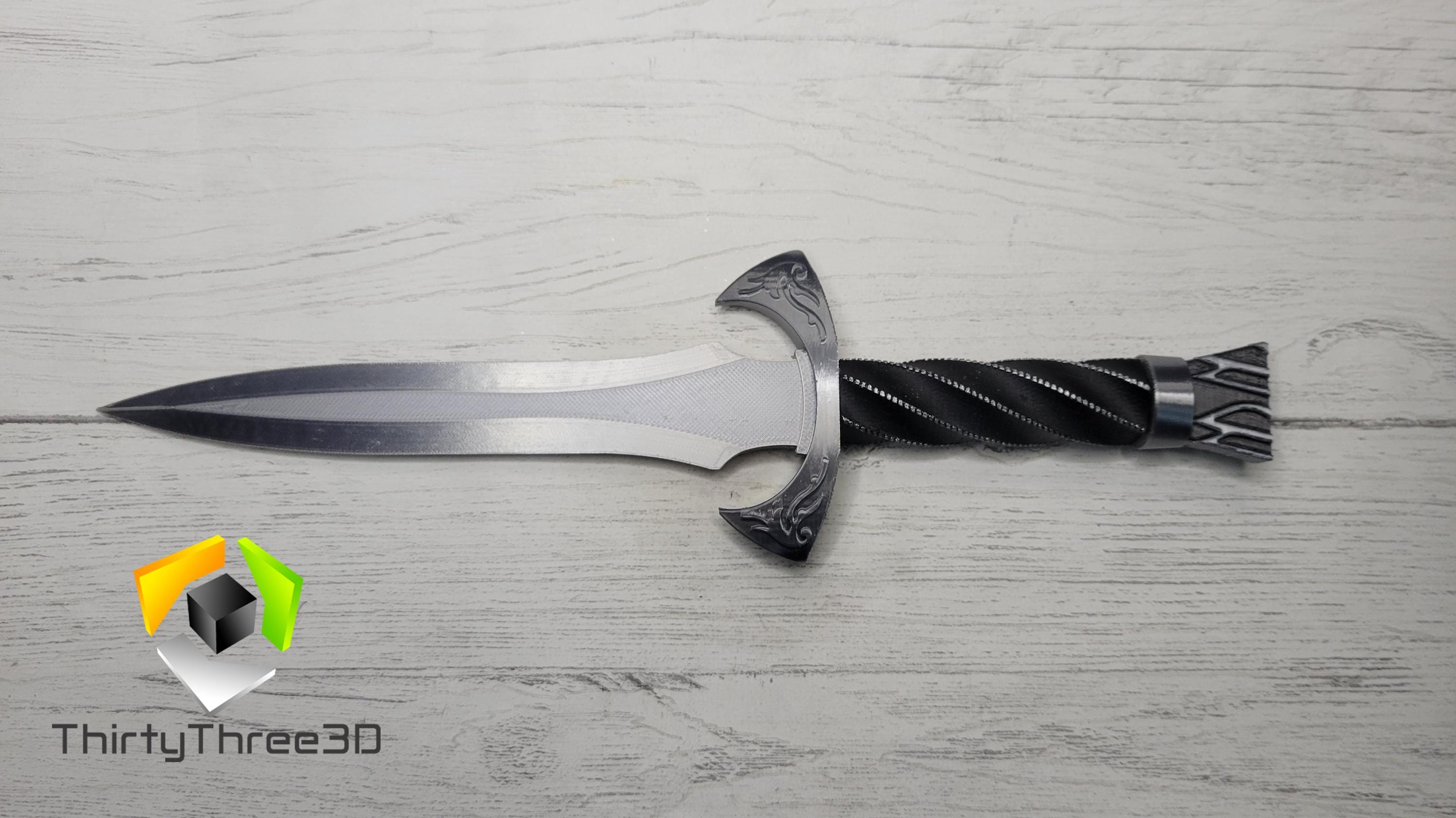 Charmed Demon Dagger - 3D Printed Replica