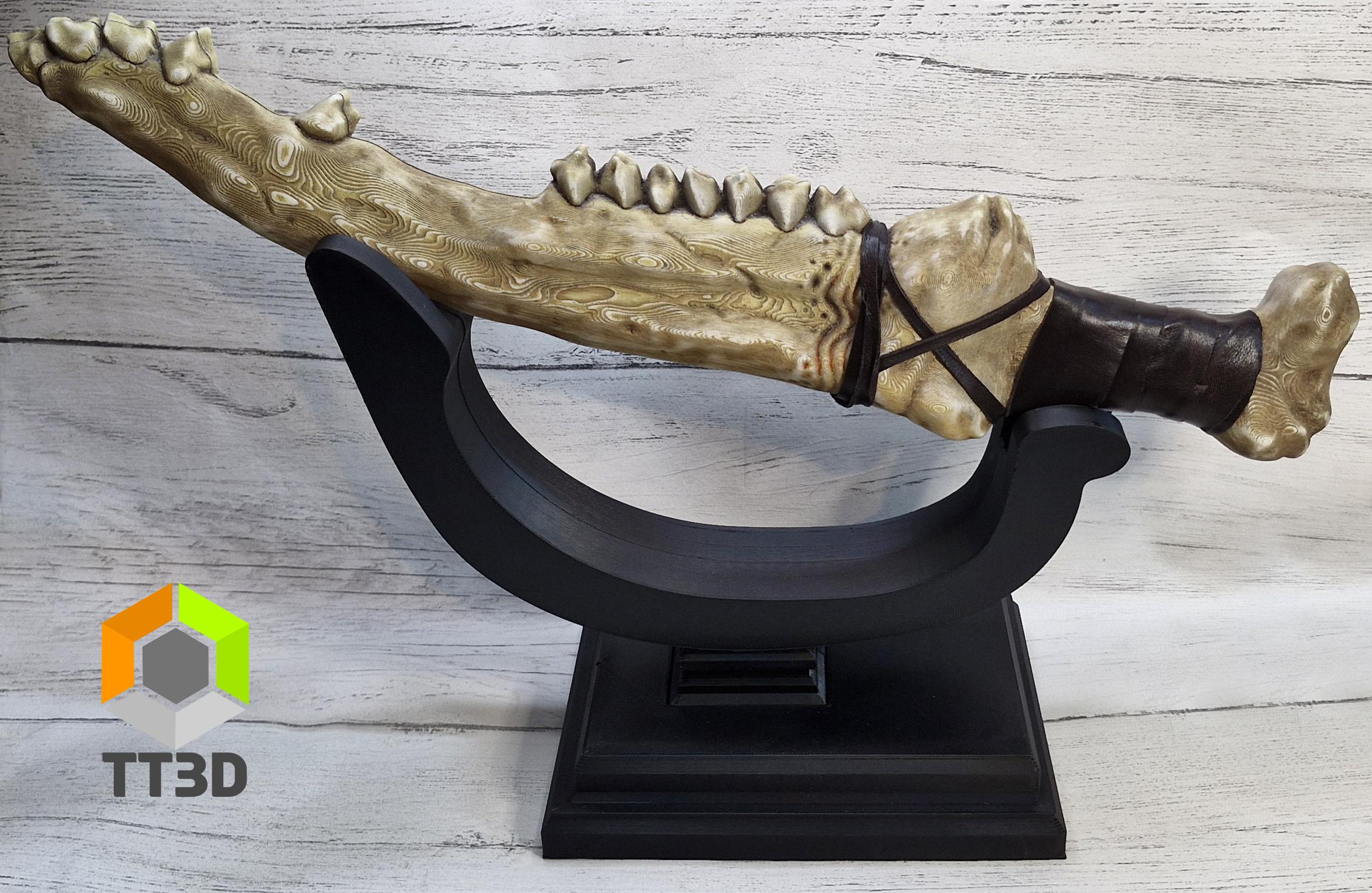 Supernatural First Blade Replica - 3D Printed with Leather Wrap