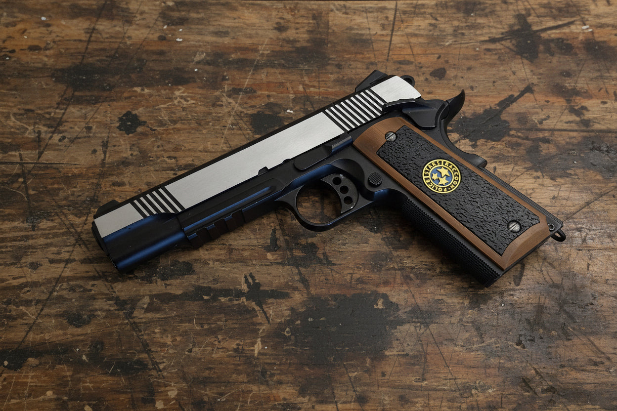 Samurai Edge 1911 Airsoft Grips - Resident Evil S.T.A.R.S. Edition