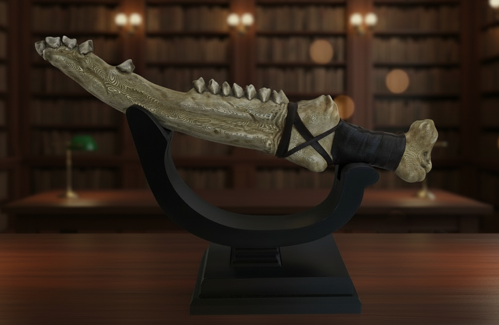 Supernatural First Blade Replica - 3D Printed with Leather Wrap